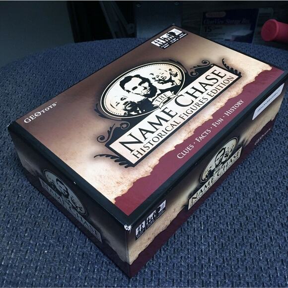 Name Chase: Historical Figures Trivia Game Homeschool Education - Complete - Picture 2 of 6